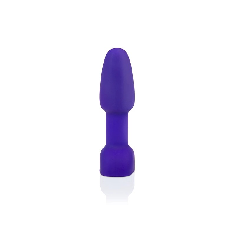 Zdalnie sterowany plug analny - B-Vibe Rimming Petite Purple